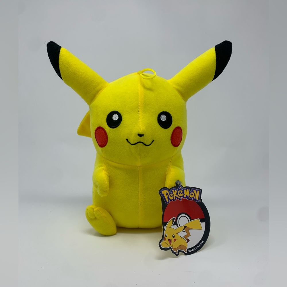 2017 Pokémon Pikachu Character Plush 10” Toy Factory